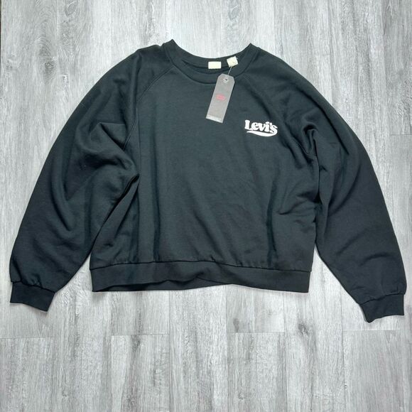 Levi’s Black Sweatshirt 4X - Picture 2 of 7